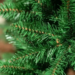 Everlands Kunstkerstbomen^ Lodge Slim Pine Kunstkerstboom - 180 Cm - Smalle Kerstboom - Zonder Verlichting