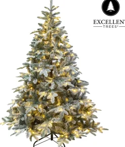 Excellent Trees Kunstkerstbomen^® Led Otta Kerstboom Met Sneeuw En Verlichting 150 Cm
