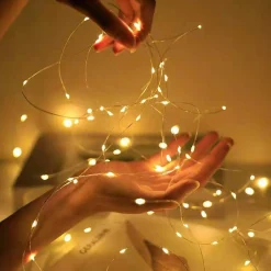 Merkloos Lichtslangen^Fairy Lights - Lampjes Slinger - Kerst Versiering - Valentijn Verlichting - Kamer Decoratie Tieners - Lichtslinger Voor Binnen & Buiten - Moederdag - Voor Mama - Partyverlichting - Lichtjes - Led Lichtsnoer - Sfeerlampjes Eter