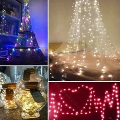 Merkloos Lichtslangen^Fairy Lights - Lampjes Slinger - Kerst Versiering - Valentijn Verlichting - Kamer Decoratie Tieners - Lichtslinger Voor Binnen & Buiten - Moederdag - Voor Mama - Partyverlichting - Lichtjes - Led Lichtsnoer - Sfeerlampjes Eter