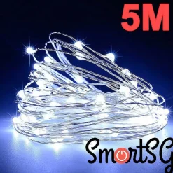 Merkloos Lichtslangen^Fairy Lights - Lampjes Slinger - Kerst Versiering - Valentijn Verlichting - Kamer Decoratie Tieners - Lichtslinger Voor Binnen & Buiten - Moederdag - Voor Mama - Partyverlichting - Lichtjes - Led Lichtsnoer - Sfeerlampjes Eter