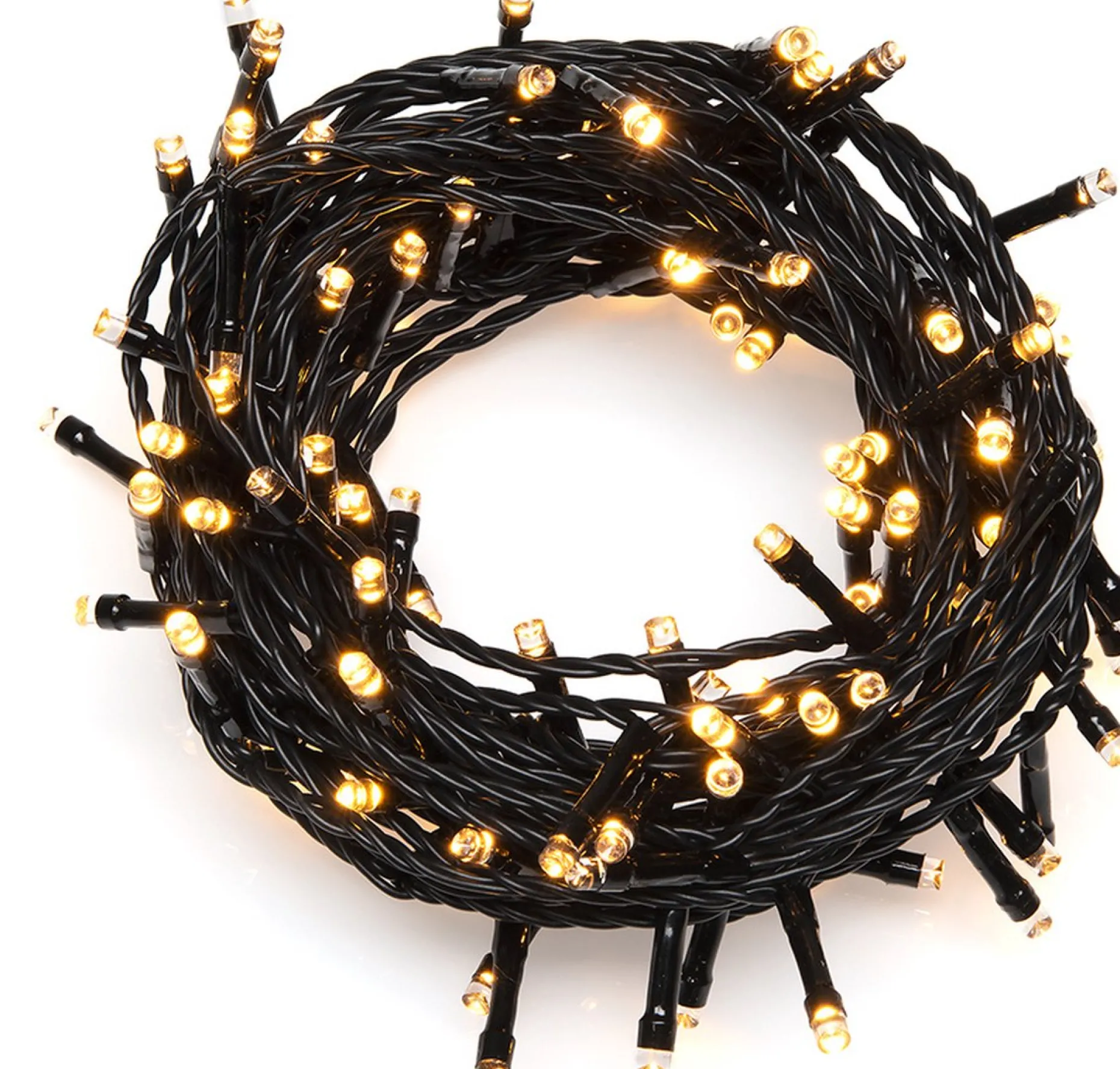 Fedec Kerstboomverlichting^ 500 Leds Kerstverlichting Binnen En Buiten- 15 Meter - Clusterverlichting - Warm Wit