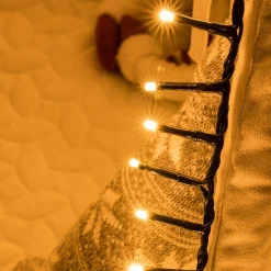 Fedec Kerstboomverlichting^ 500 Leds Kerstverlichting Binnen En Buiten- 15 Meter - Clusterverlichting - Warm Wit
