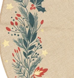 Feeric lights u0026 Christmas Kerstboomstandaarden^Feeric Christmas Kerstboomrok/Kerstboom Kleed - D90 Cm - Polyester