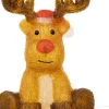Feeric lights u0026 Christmas Verlichte Kerstfiguren^Feeric Lights And Christmas Rendier Met Licht - 30 Cm -40 Led Lampjes