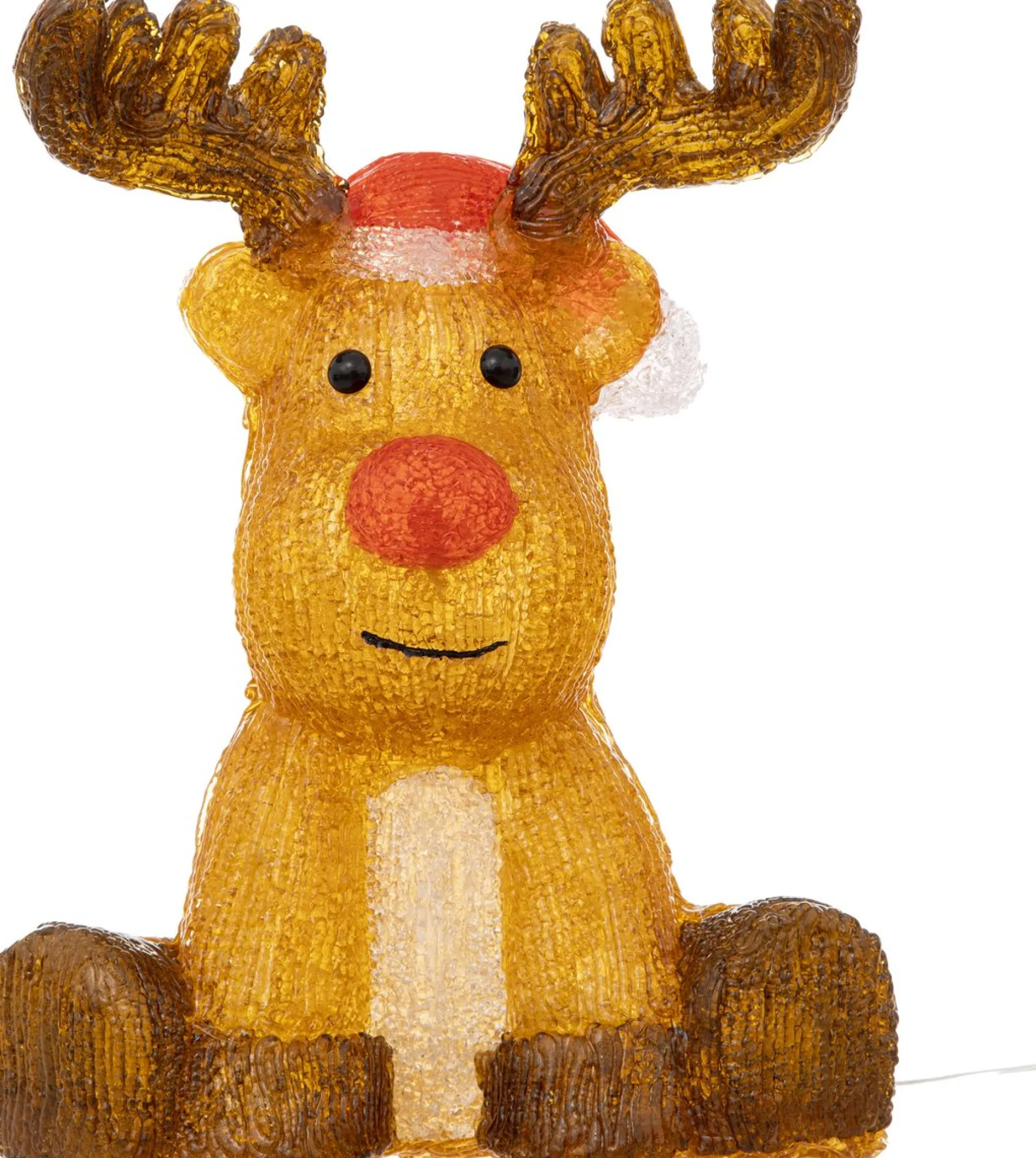 Feeric lights u0026 Christmas Verlichte Kerstfiguren^Feeric Lights And Christmas Rendier Met Licht - 30 Cm -40 Led Lampjes