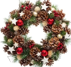 Anders Feeric Lights & Christmas - Holly Star - Krans - O 35 Cm Best Sale