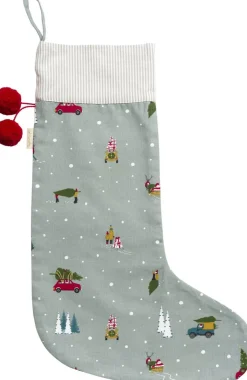 Sophie Allport Feestelijke Decoratie Kerstsok Van - Thuis Voor Kerst - Grote Christmas Stocking Fashion