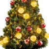 Everlands Kunstkerstbomen^Fiber Optic Kerstboom/Kunst Kerstboom Met Warm Witte Verlichting 90 Cm