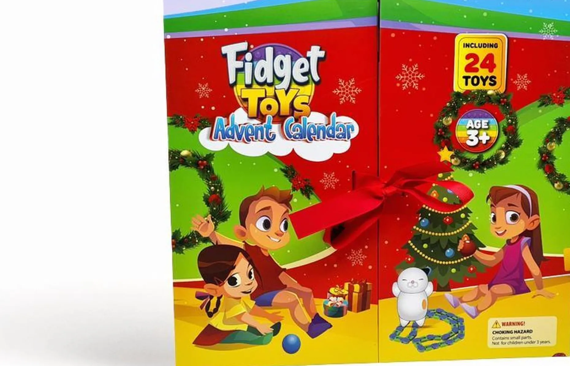 Happy Shopper Adventskalenders^Fidget Toys Adventskalender 2023 – Pop It - Adventkalender Kinderen - Pakket - Speelgoed - Luxe Uitvoering – 24 Unieke Toys