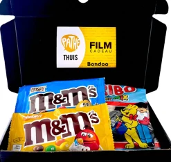 Bondoo Kerstpakketten^Filmpakket Small - Pathe Thuis - Cadeaupakket Met Film Voucher - Brievenbus - Kerstcadeau