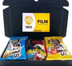 Bondoo Kerstpakketten^Filmpakket Small - Pathe Thuis - Cadeaupakket Met Film Voucher - Brievenbus - Kerstcadeau