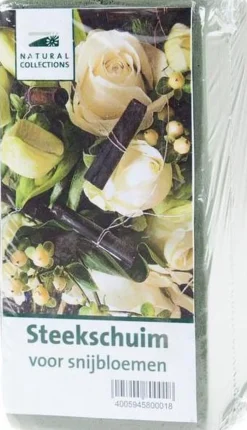 Merkloos Floral Steekschuim Oaseblok 20X10X7,5Cm Best