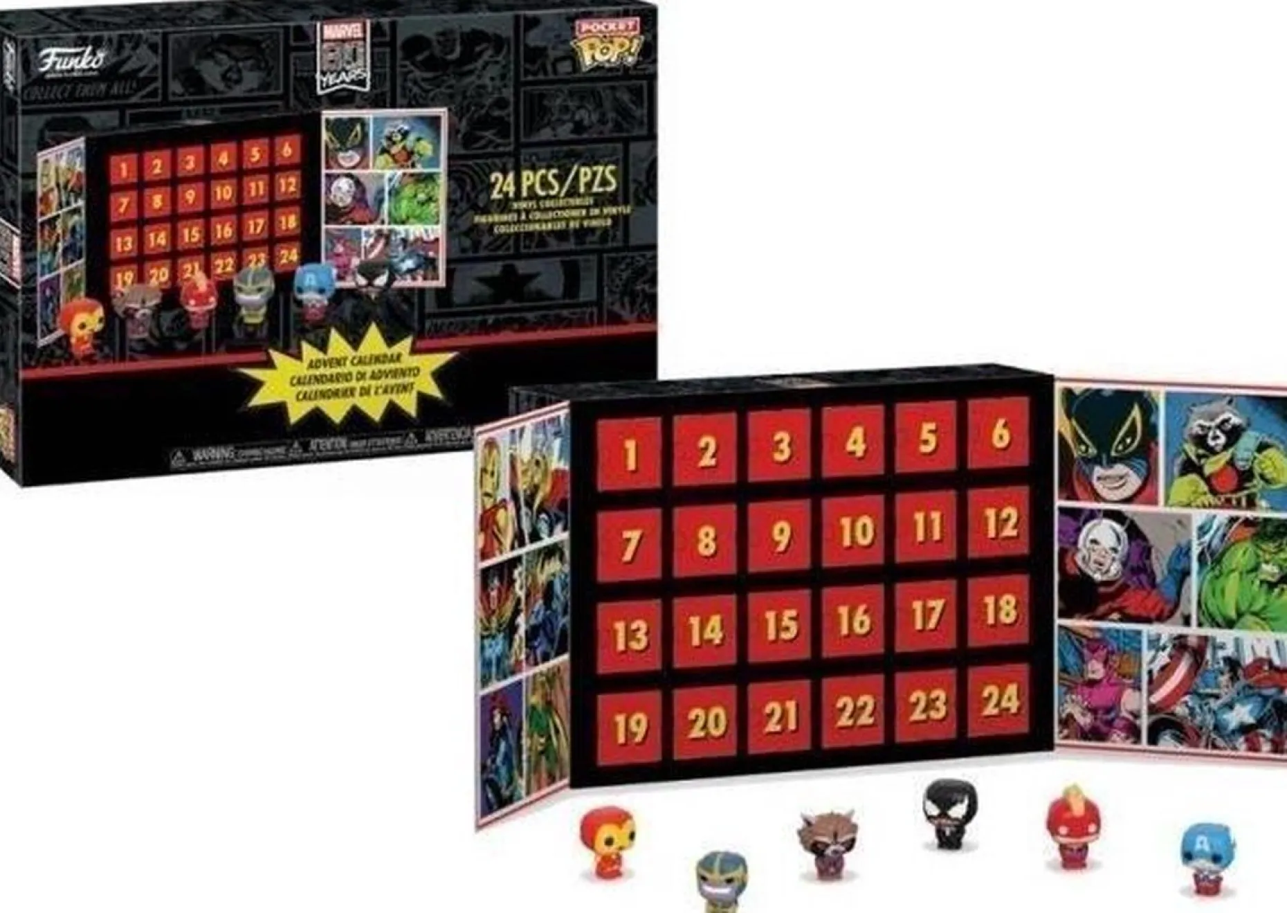 Funko Adventskalenders^ Pocket Pop! - Marvel Avengers Adventkalender- 24 Stuks