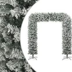Furniture Limited - Kerstboog Met Sneeuwvlokken 240 Cm Hot