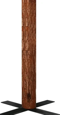 Furniture Limited - Kerstboom Met Led's En Hout En Witte Sneeuw Smal 180 Cm Groen Cheap