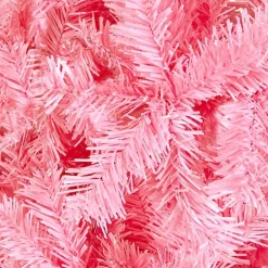 Furniture Limited - Kerstboom Met Led's En Kerstballen Smal 240 Cm Roze Shop