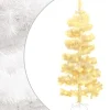 Furniture Limited - Spiraalkerstboom Met Standaard En Led's 180 Cm Pvc Wit Store