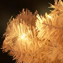 Furniture Limited - Spiraalkerstboom Met Standaard En Led's 180 Cm Pvc Wit Store