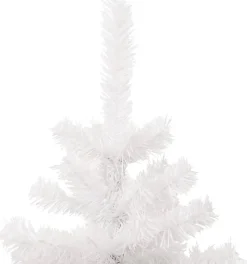 Furniture Limited - Spiraalkerstboom Met Standaard En Led's 180 Cm Pvc Wit Store