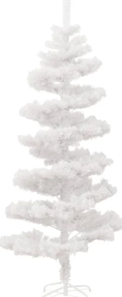 Furniture Limited - Spiraalkerstboom Met Standaard En Led's 180 Cm Pvc Wit Store