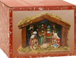 Generic Kerststal Figuren Verlicht - Kerstbeeldjes Voor Kerststal - Set Van 6 Stuks Online