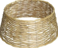 Gerim Kerstboomstandaarden^ Kerstboomrok/Kerstboommand Naturel D46 Cm En H21 Cm Voor Kerstboom Van 150-180 Cm