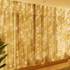 Giftmas Lichtgordijnen^ Led Lichtgordijn – Verlichting Voor Buiten & Binnen – Inclusief Afstandsbediening - 300 Led's – 3X3M