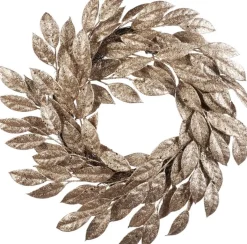 Goodwill - Champagne- Kleur- Veren- Krans- Kerst- 56 Cm-Binnen-Buiten Store