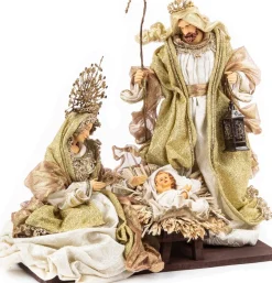 Goodwill Heilige Familie Bij Krib Goud-Creme 38 Cm Best