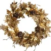 Goodwill Krans Landelijk Maple Leaf Zijde-Dennenappels Goud D 71 Cm Shop