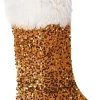 4 season must haves Gouden Christmas Stocking | Kerstsok | Kerstdecoratie | Kerst Sok | Stocking | Goud | Santas Stockings Clearance