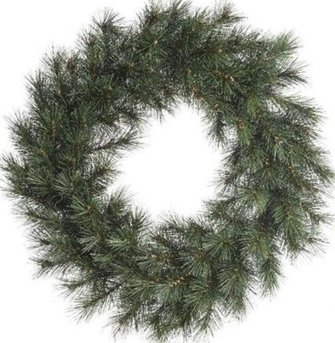 Decoris Groene Kerstkrans 60 Cm Malmo - Kerstkransen Kerstversieringen/Kerstdecoraties Hot