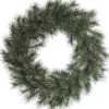 Decoris Groene Kerstkrans 50 Cm Malmo - Kerstkransen Kerstversieringen/Kerstdecoraties Cheap