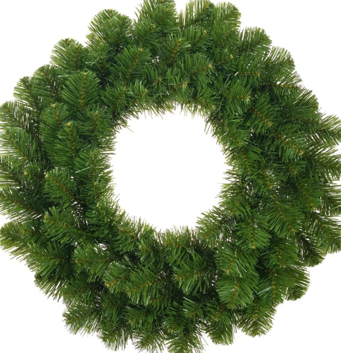 Black Box Groene Kerstkransen/Deurkransen 45 Cm - Kerstversiering/Kerstdecoratie Kransen/Voordeur Kransen Discount