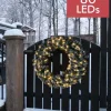 Star Trading Verlichte Kerstfiguren^Grote Verlichte Kerstkrans "Edmonton" 90Cm