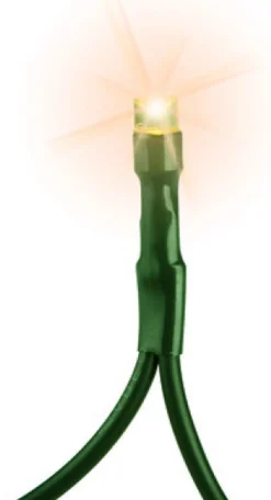 Grundig Kerstboomverlichting^ Kerstverlichting - 20 Led Lampjes - 302 Cm- 3.2 Meter - Warm Wit - 220V