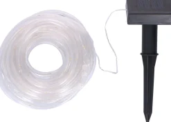 Grundig Lichtslangen^ Lichtsnoer - Solar - 100 Led's - Warm Licht - 10 Meter
