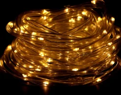 Grundig Lichtslangen^ Lichtsnoer - Solar - 100 Led's - Warm Licht - 10 Meter