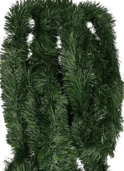 Merkloos Guirlande Kerstslinger - 5 M Lang 10 Cm Dik - Groen Discount
