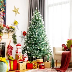 ChristmasGoodz Kunstkerstbomen^Guirlande Met Verlichting - Guirlande - Kerstguirlande - Kerstverlichting Buiten - Kerstversiering - Kerst - 2.7 Meter - 100 Led's