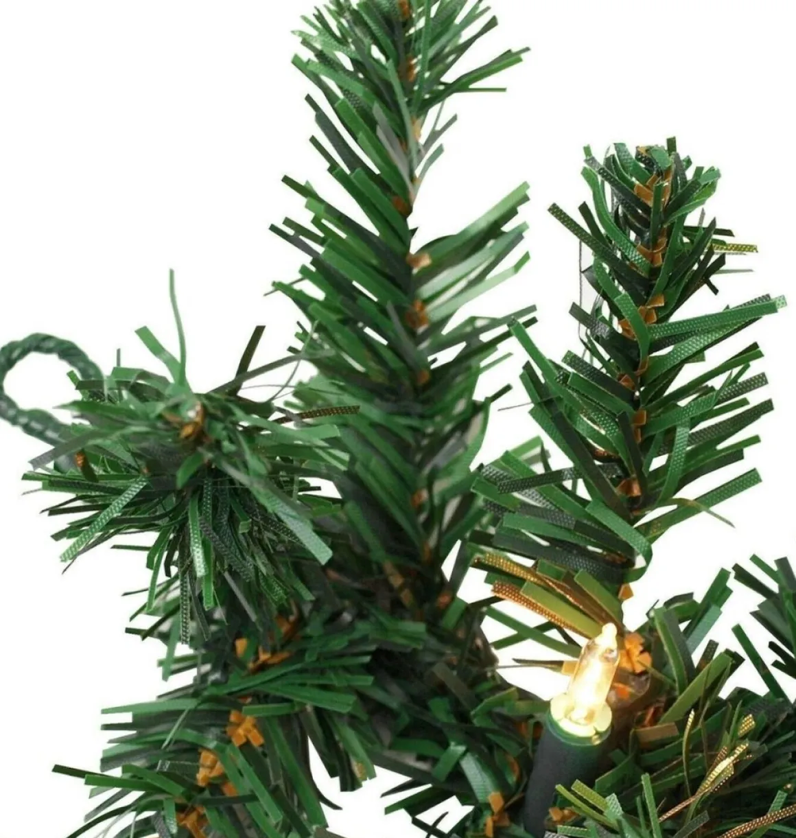 ChristmasGoodz Guirlande Met Verlichting - Guirlande - Kerstguirlande - Kertversiering - Kerst - 2.7 Meter - 35 Lampjes - Netstroom Best