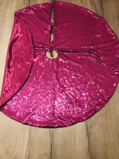 Gustiana Kerstboomstandaarden^® Kerstboomrok - Kerstboomkleed - Kerstcadeau - Met E Pailletten O100 Cm