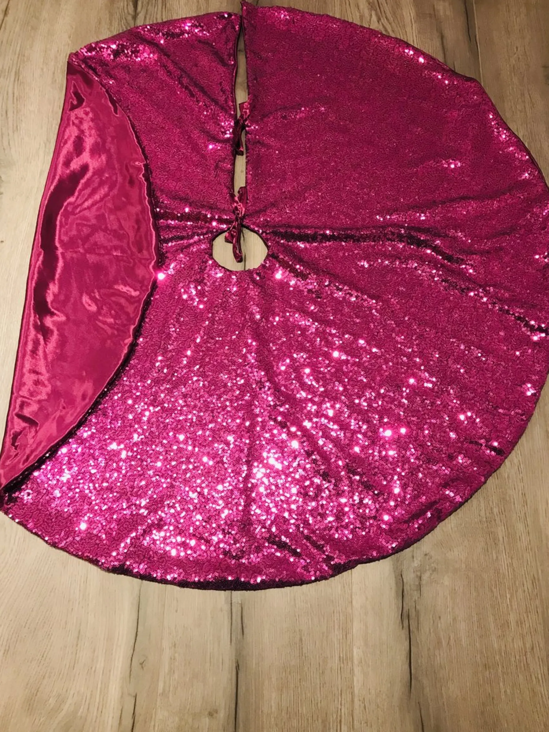Gustiana Kerstboomstandaarden^® Kerstboomrok - Kerstboomkleed - Kerstcadeau - Met E Pailletten O100 Cm