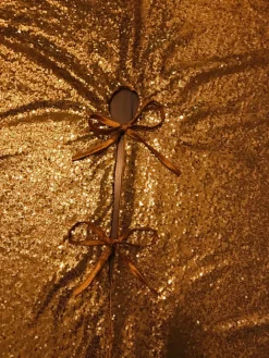 Gustiana Kerstboomstandaarden^® Kerstboomrok - Kerstboomkleed - Kerstcadeau - Met E Pailletten O100 Cm