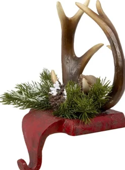 Trendybywave Haak Kerstsok Gewei 18*24*15 Cm Rood, Bruin Kunststof Shop