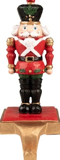 Trendybywave Haak Kerstsok Notenkraker 24 Cm Rood Zwart Kunststof Flash Sale