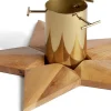 Habitat Kerstboomstandaarden^ 52Cm Houten Kerstboomstandaard - Bruin Kerstboomvoet Binnen En Buiten.