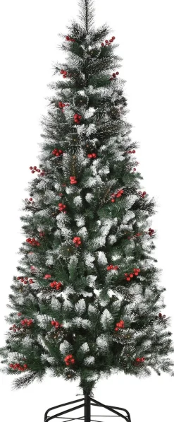 Homcom Kunstkerstbomen^ Kunstkerstboom Met Boomversieringen 830-363V01