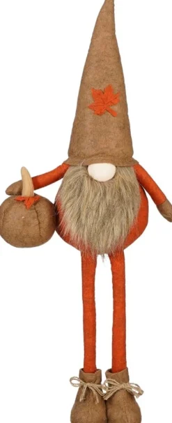 House of Seasons Gnome Kerstmis Figuur - 19X13X73 Cm - Bruin Sale